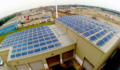 CoPower Green Bond I is backed by loans to clean energy projects, including a solar rooftop project in Windsor, Ontario. (CNW Group/CoPower)