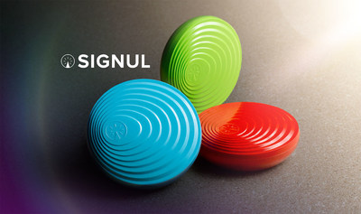 SIGNUL is a personal location-based automation system that leverages IFTTT to simplify today'’s most popular consumer products including home automation, social media and more. SIGNUL was developed by IoT Design Shop, the Internet of Things Innovation Centre at Finger Food Studios. SIGNUL is available for purchase at http://signul.io/ (CNW Group/IoT Design Shop)