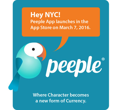 Social reputation app Peeple launching North America wide. www.forthepeeple.com (CNW Group/Peeple App (Peep Inc.))