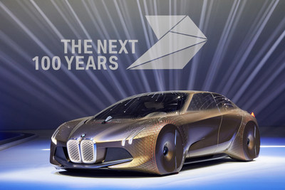 BMW GROUP THE NEXT 100 YEARS. Centenary Event in the Olympic Hall in Munich on March 7, 2016. The BMW VISION NEXT 100 vehicle. (CNW Group/BMW Canada Inc.)