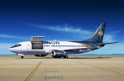 Nolinor Aviation adds a Boeing 737-300 to its fleet. The carrier will fly bigger payloads non-stop to more distant destinations across Canada, the United States, and to many other destinations around the world. (CNW Group/Nolinor Aviation)