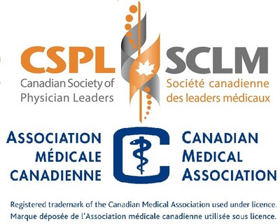 Logo: CSPL/CMA (CNW Group/Canadian Society of Physician Leaders)