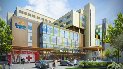 Teck Acute Care Centre (CNW Group/BC Children's Hospital Foundation)