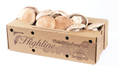 Highline Mushrooms was founded in 1961 from humble beginnings and has grown to become the largest mushroom grower in Canada and the world’s largest grower of organic mushrooms. (CNW Group/Highline Mushrooms)