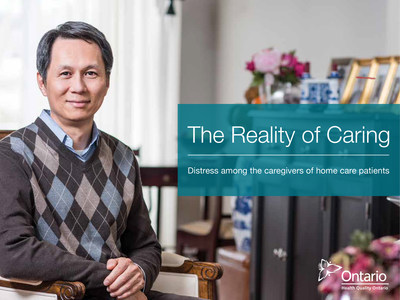 Read the latest report from Health Quality Ontario, The Reality of Caring, that examines the growth of caregiver distress experienced by family, friends and neighbours looking after home care patients in Ontario. (CNW Group/Health Quality Ontario)