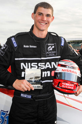 2014 Nissan GT Academy U.S. winner, Nic Hammann, joins the group of Canadian drivers for the second season (CNW Group/Nissan Canada Inc.)