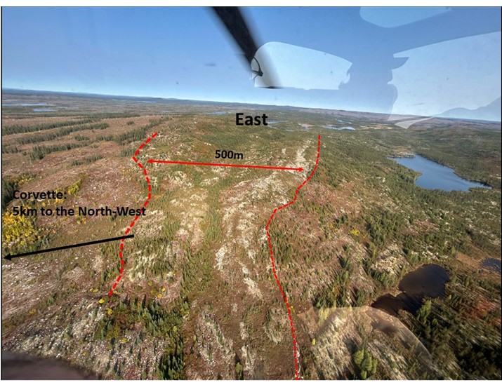 View to the east of Block “C” Pegmatite Complex