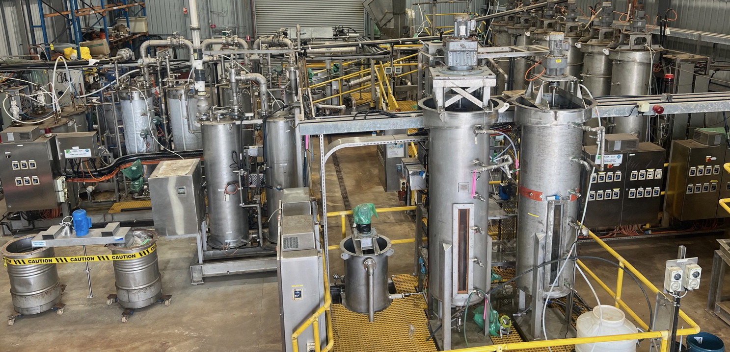 NVRO Clean Leach Process Demonstration Plant