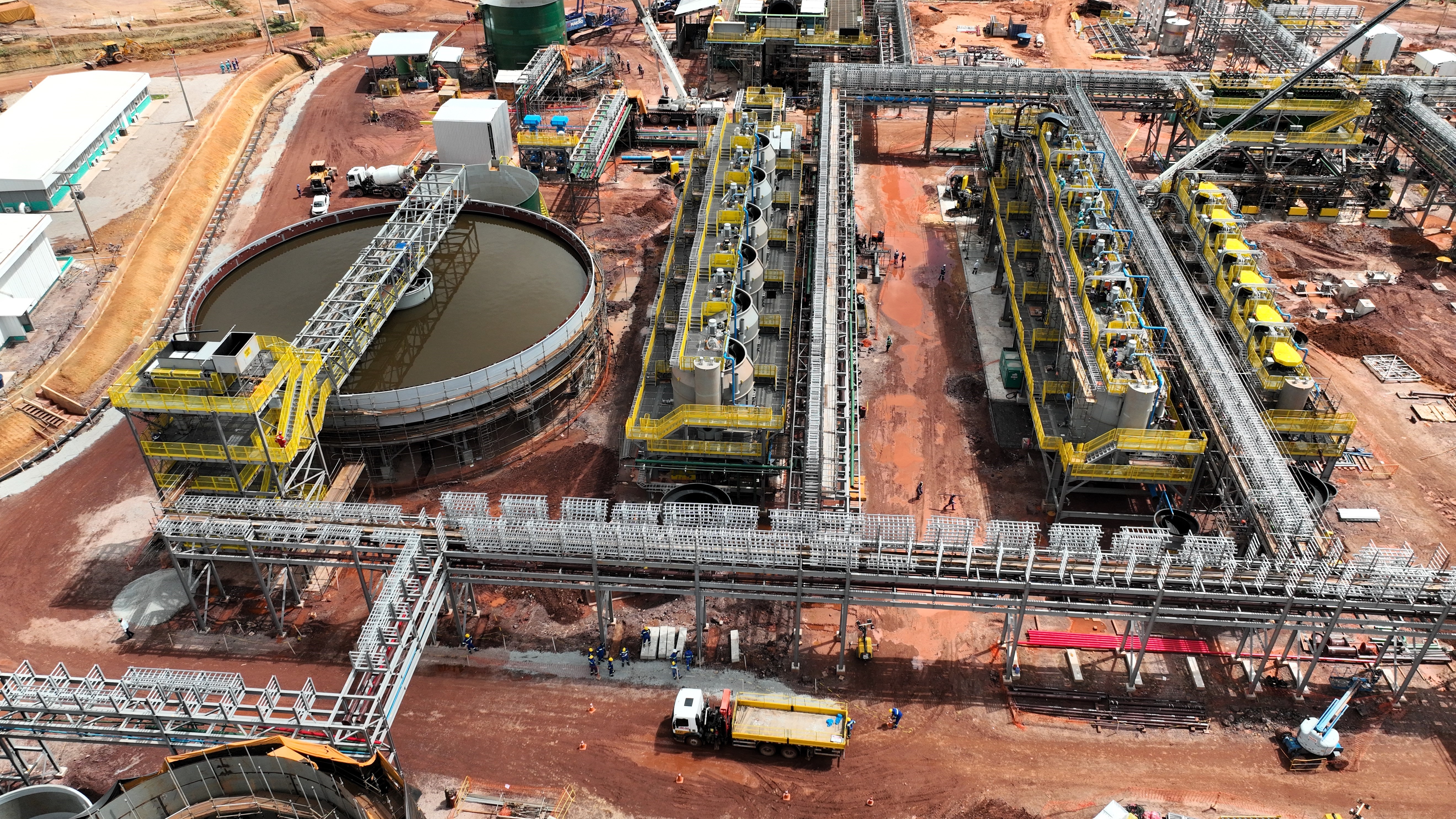 The Tucumã Project's flotation circuit and tailings thickener (May 2024).