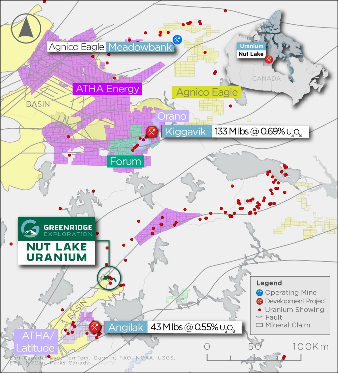 Nut Lake Property Regional Map