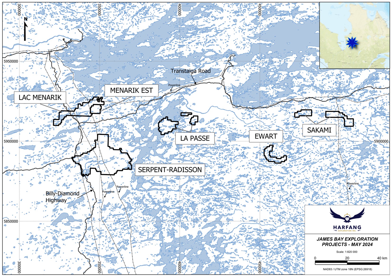 Location map of wholly-owned gold and CSM assets.