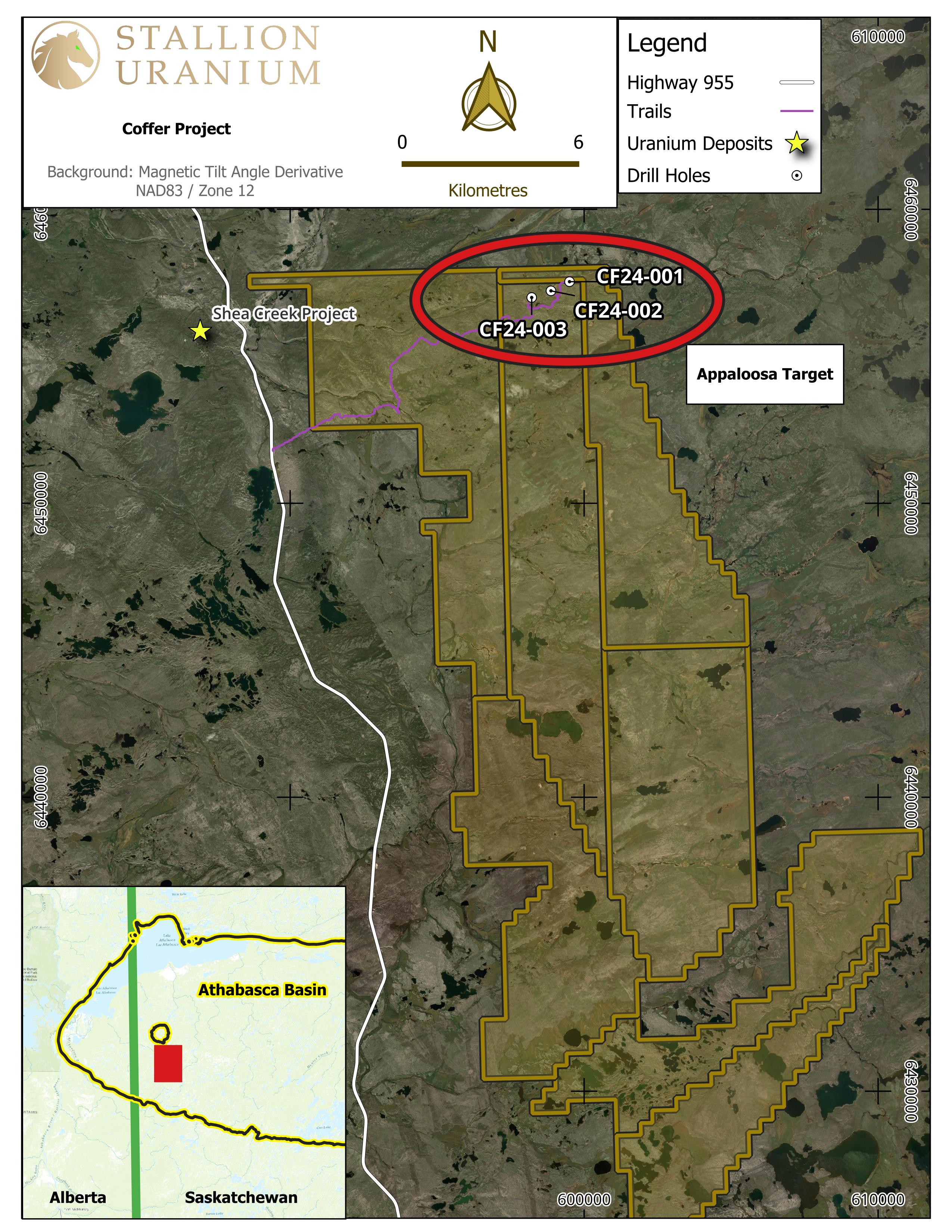 Figure 4. Drill Hole Location Map