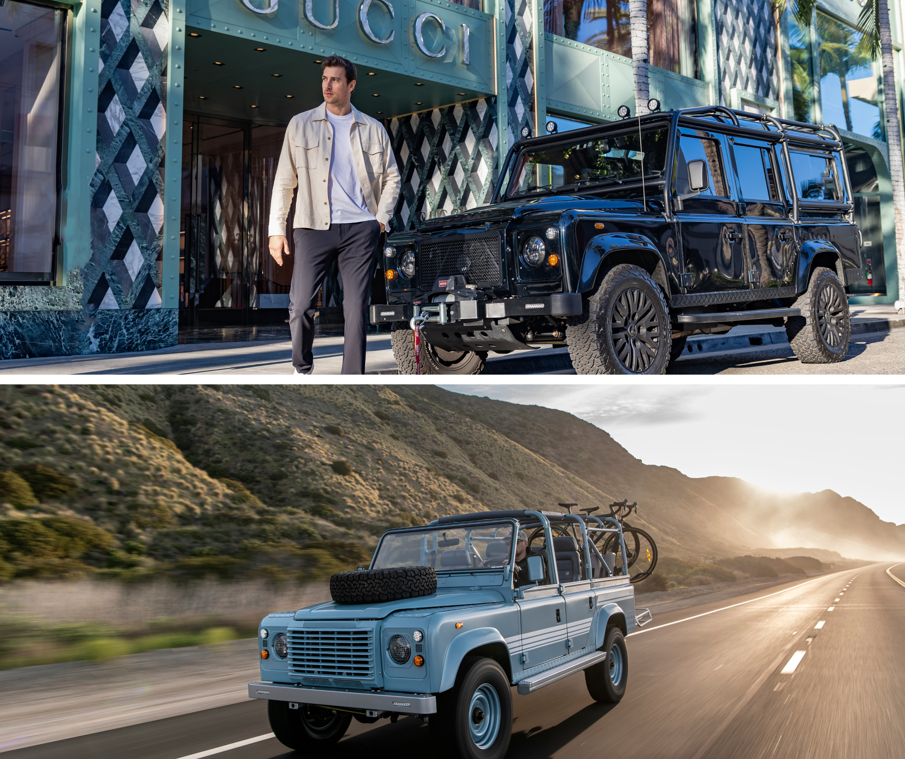 ECD Luxury Classic Defender and Beach Runner