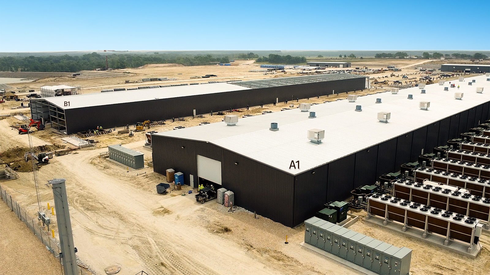 Riot’s Corsicana Facility – Building A1