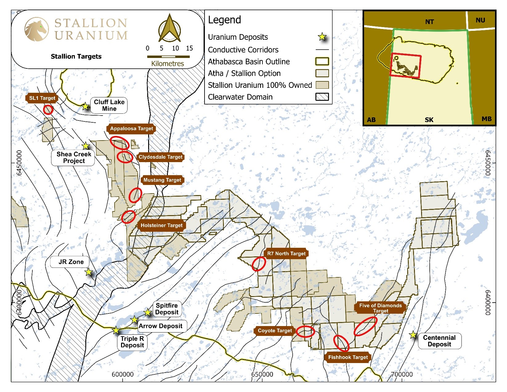 Stallion’s Target Locations