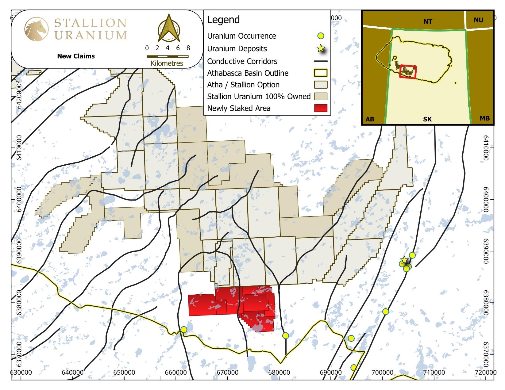 Stallion’s Newly Staked 9,993ha Stone Island Project