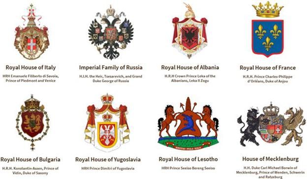 Royal Family Crests