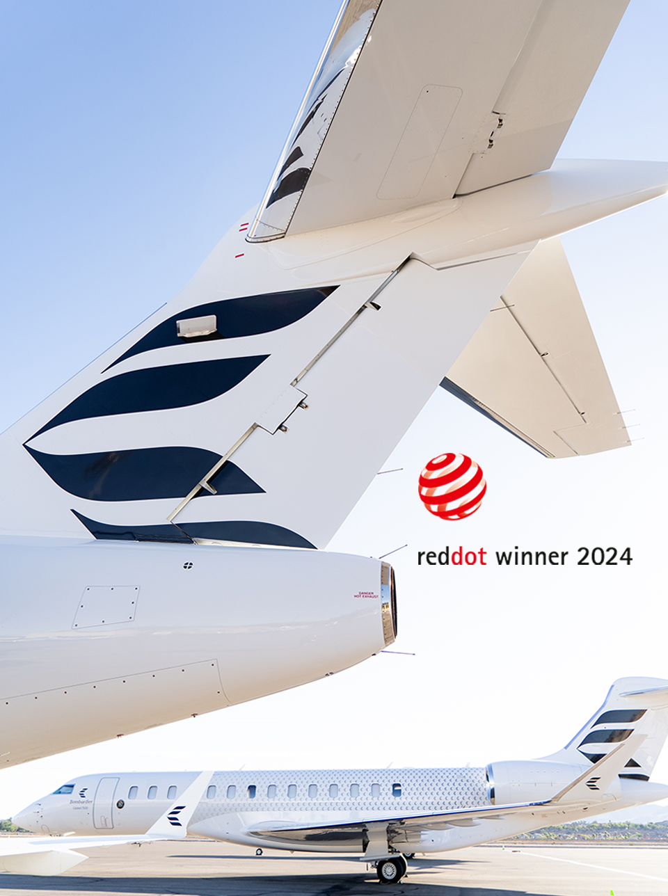 Bombardier X Red Dot Award 2024