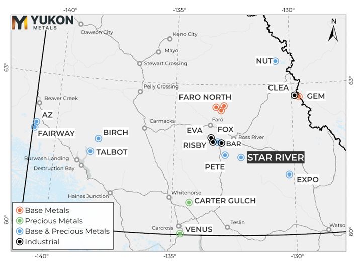 Star River Project Location Map