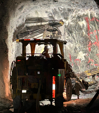 Underground development at the Premier Northern Lights mine